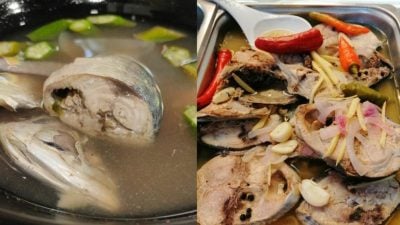 阿蓟／健康且充满疗愈力的Ikan singgang（马来酸鱼汤）