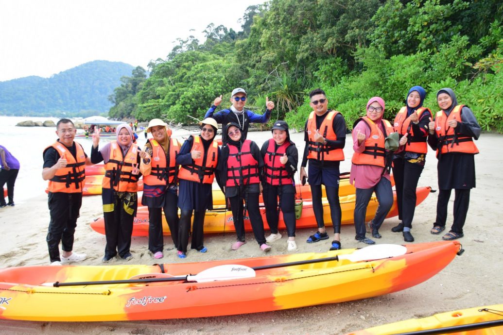 培南华中邦咯岛培训 强化团队协作凝聚力