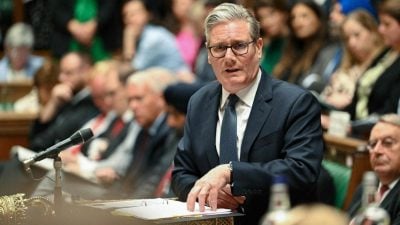 “几个月内可能走人”  传工党内部逼宫英相斯塔默