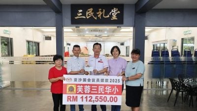 三民小学不再租借LED屏 谢琪清拨款11万助添设备