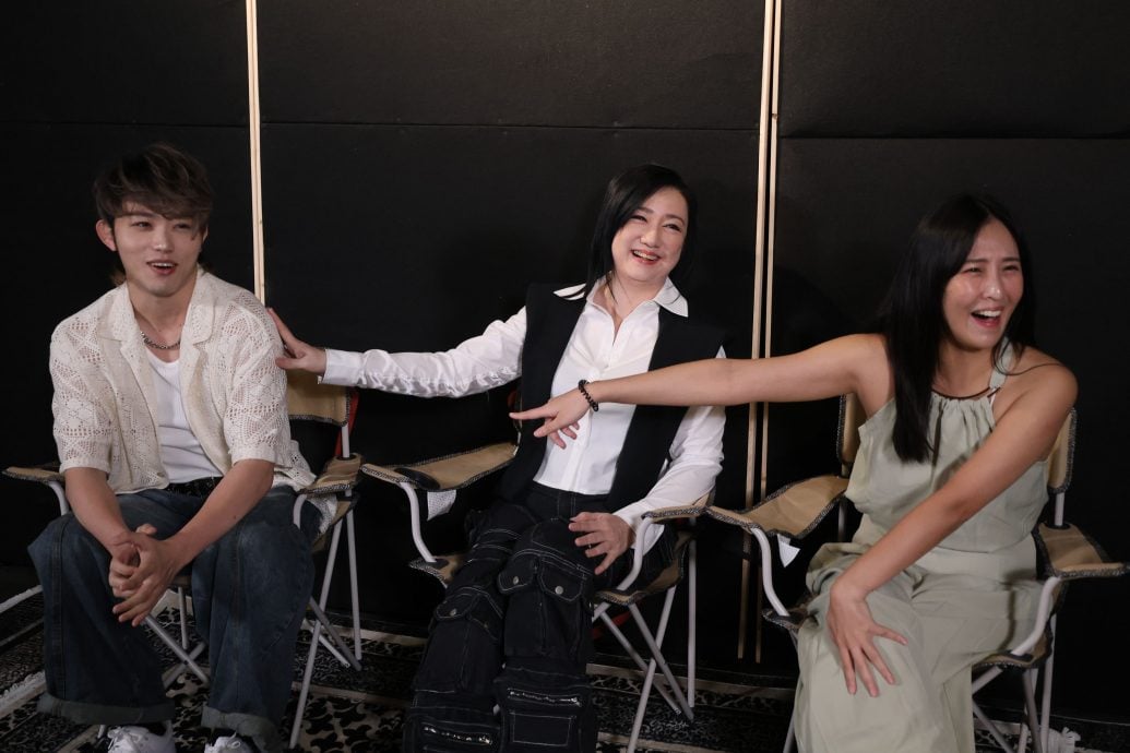 与蔡宜轩米亚若合唱粤语新歌 郭雯雯被广东俚语考倒