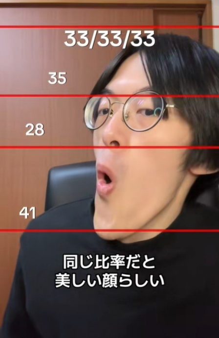 世界最长下巴Youtuber爆红!日男自嘲喝牛奶没长高 下巴反变长