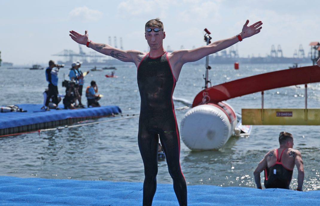 世界游泳赛公开水域10公里  德男澳女称霸