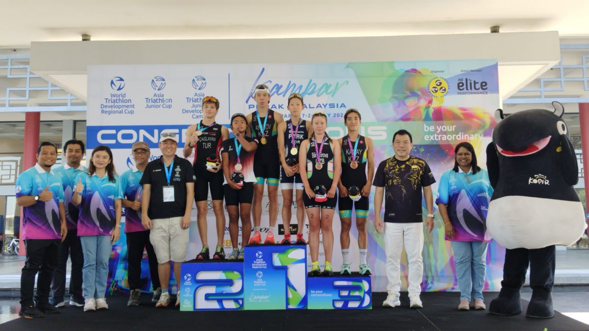 世界铁人3项发展区域杯 大马健儿陈芳丽勇夺冠军