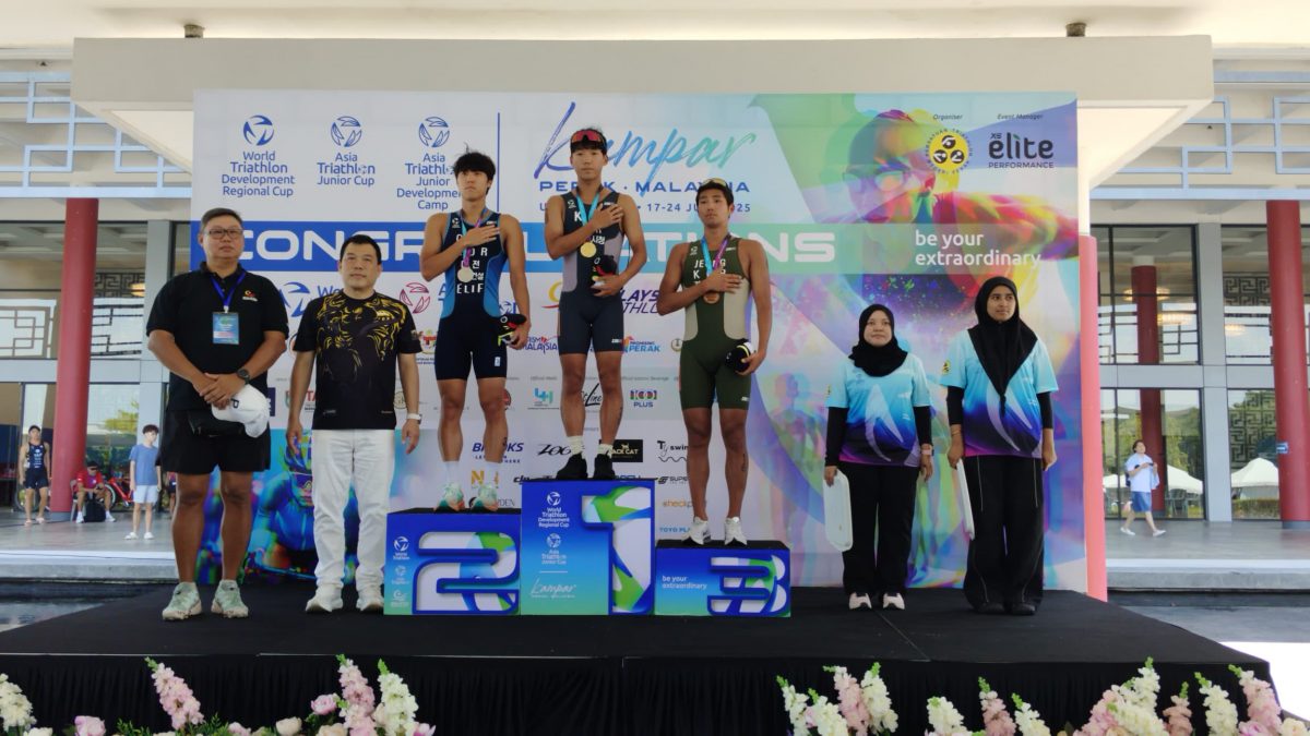 世界铁人3项发展区域杯 大马健儿陈芳丽勇夺冠军