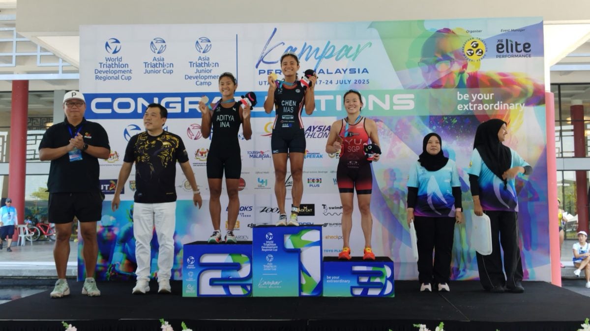 世界铁人3项发展区域杯 大马健儿陈芳丽勇夺冠军