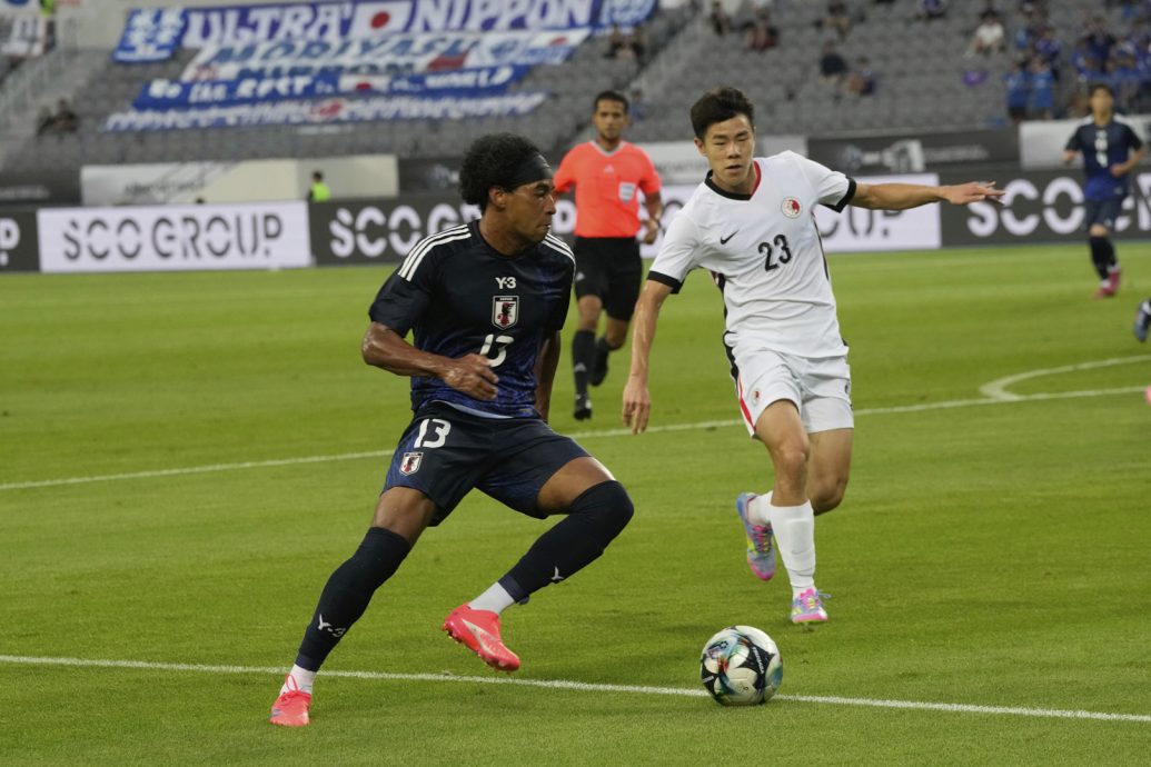 东亚杯足球赛| 热尔曼良26分钟内大四喜  日本卫冕首战狂胜香港