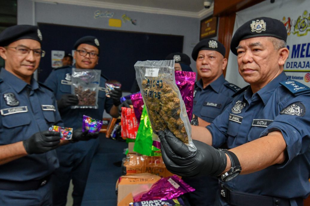 东(已签):吉兰丹关税局捣破贩毒集团利用快递走私逾20万令吉毒品案。