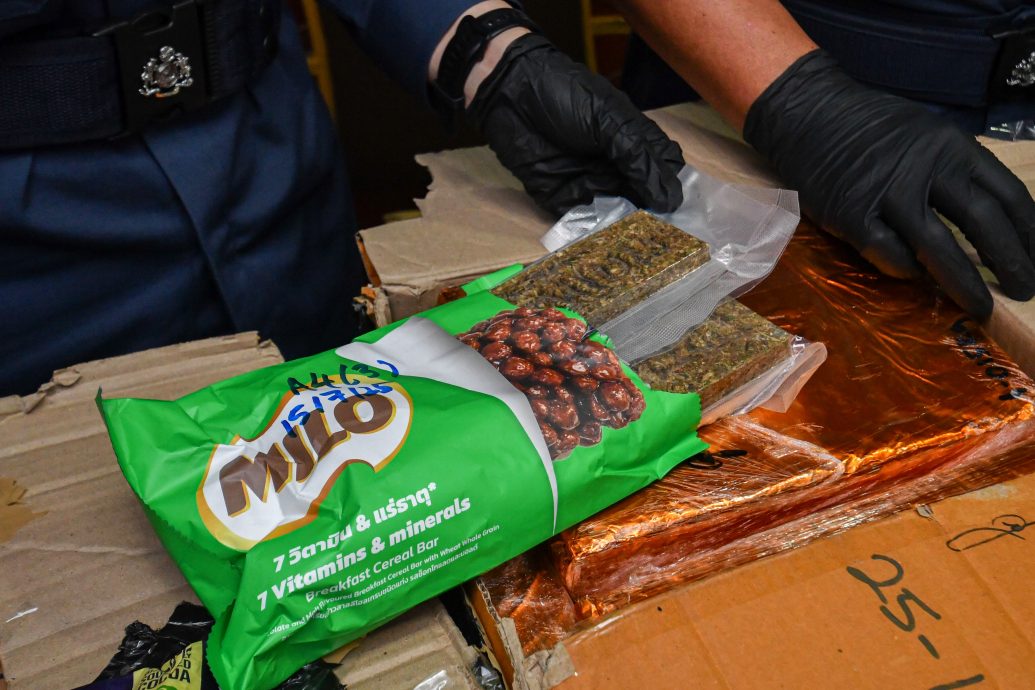 东(已签):吉兰丹关税局捣破贩毒集团利用快递走私逾20万令吉毒品案。