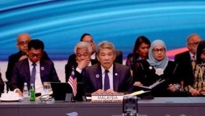东盟外长会议｜末哈山吁东亚峰会果敢行动 “终结以巴80年冲突”