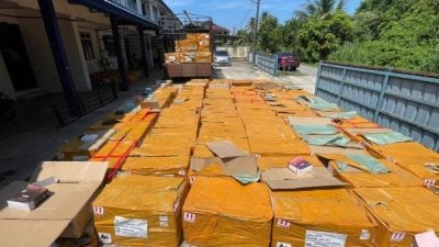 破获价值880万电子烟走私案  PGA捕2本地男子助查