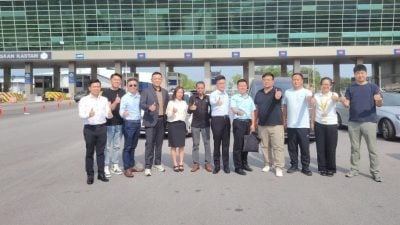 登中总接待新疆生产建设兵团贸促会代表团 加强马中新疆经贸合作