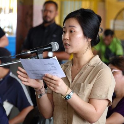 东:彭行政议员与渔民会面了解问题