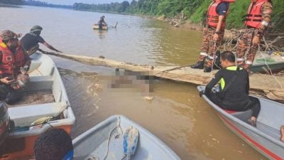 印尼男子与友人钓虾途中 船撞木坠河失踪 遗体今早搜获