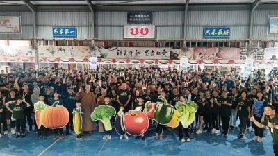 VegRun全球复蔬公益路跑 推动蔬食 减缓地球暖化 民众热烈响应