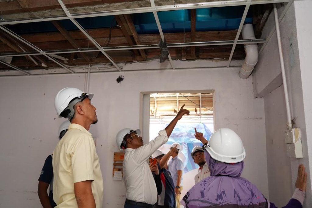 东:(已签发)再也加汀政府健康诊所提升工程进度好 11月可完成