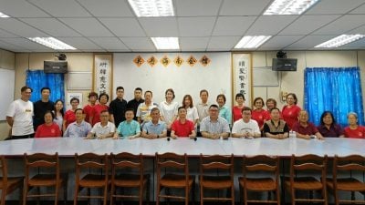 第18届世界海南乡团联谊大会汇报 杨克浩吁同乡为大会出力