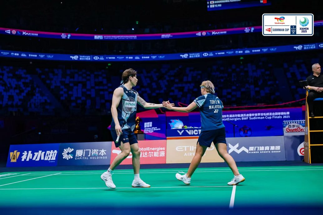 中国羽球超级1000赛|大马男双提前锁定4强资格 杰蔚勇闯8强硬碰全英冠军