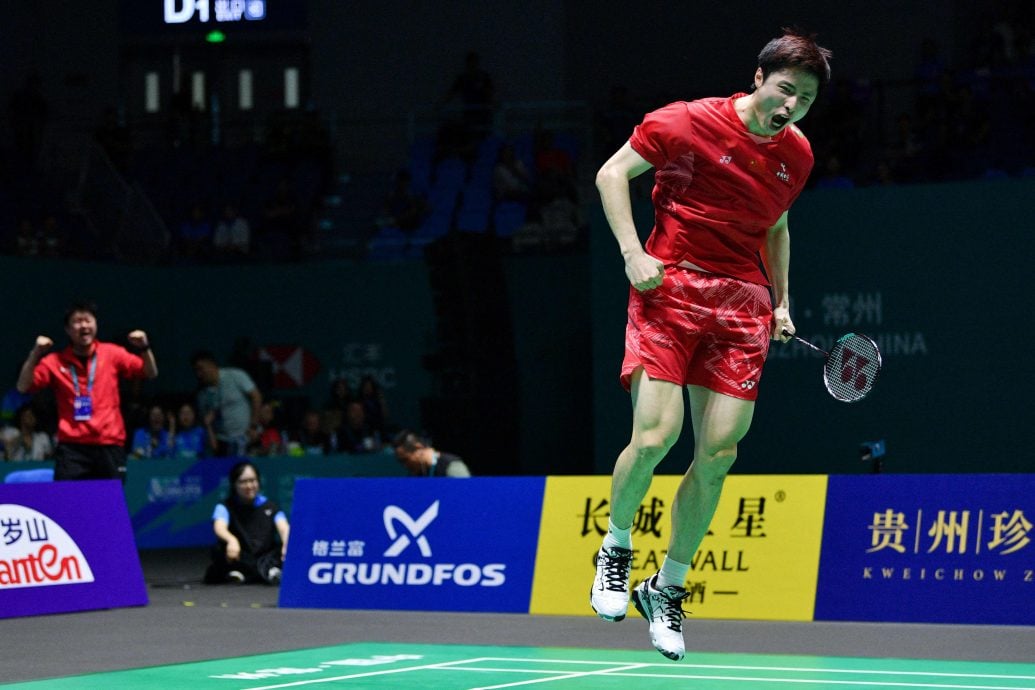 中国羽球超级1000赛|石宇奇9度参赛终首晋决赛 中国提前横扫单打双冠