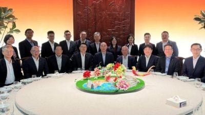 中总重量级代表团访华拓商机 吴逸平：打造更紧密命运共同体
