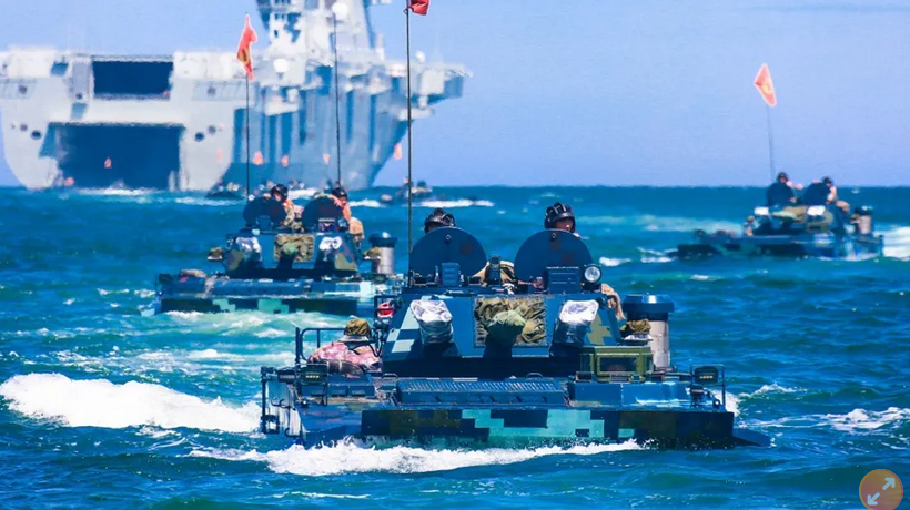 中美军力差距？专家给答案！就像“公牛与青蛙”