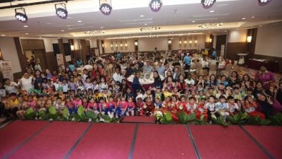 九龙宫教育培训中心筹30万 目标达成一半 吴金财吁各界大力支持