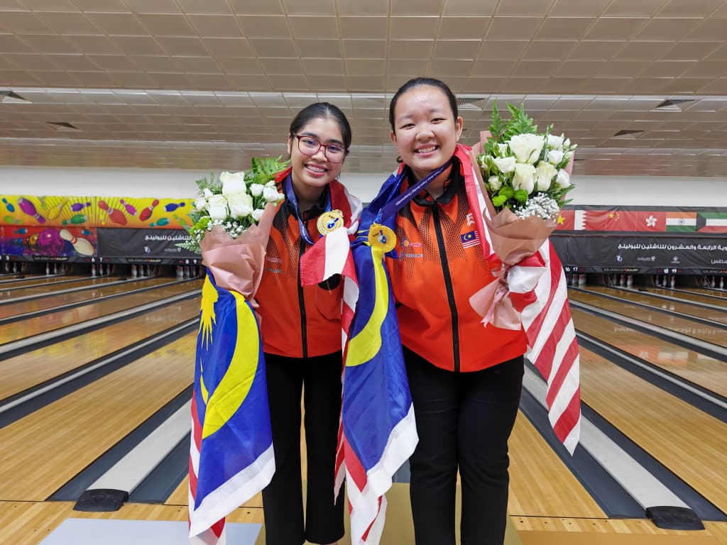 亚洲青少年保龄球赛 大马男子双人赛添铜牌