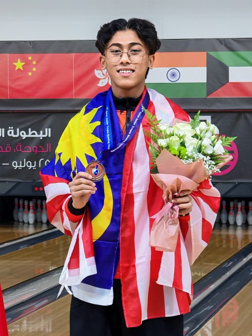 亚洲青年保龄球赛 阿基尔夺男单人铜牌