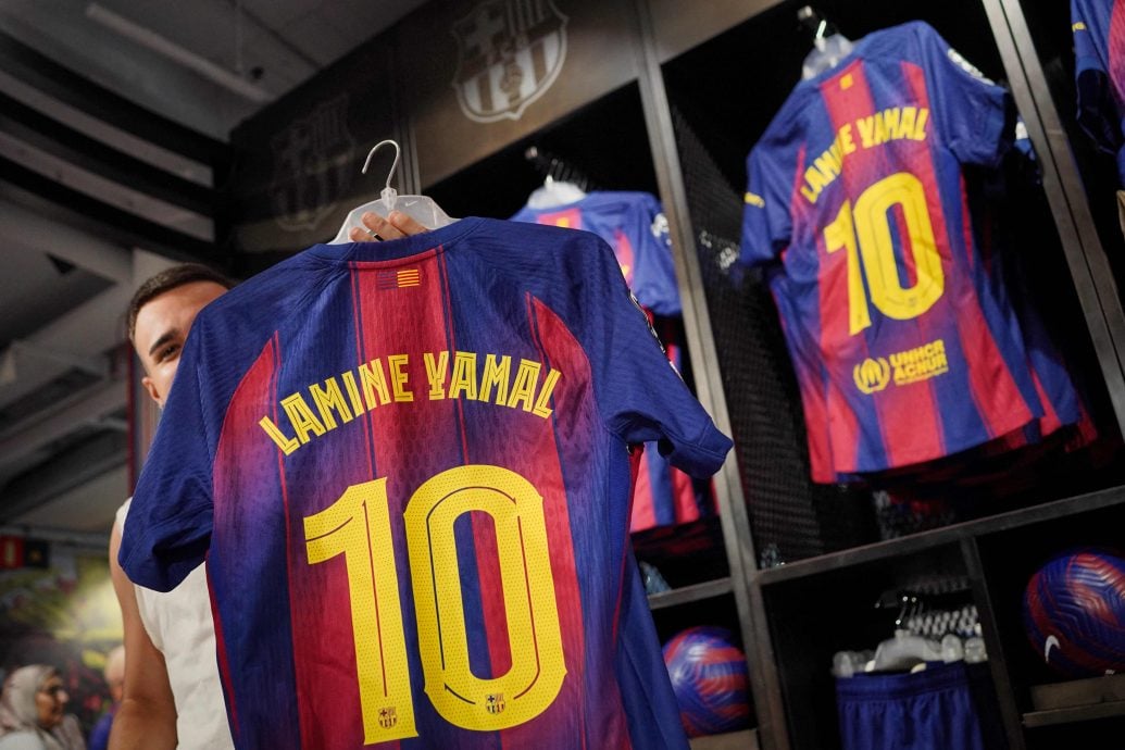 亚马尔10号球衣  单日大卖创历史