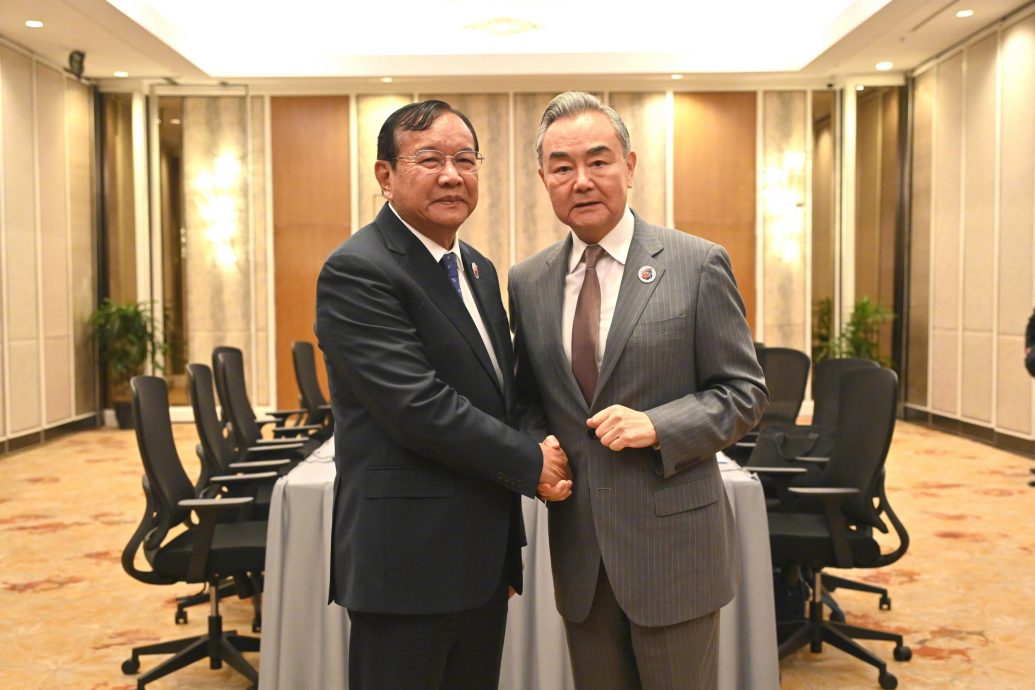 会见泰柬外长  王毅：中方愿为泰柬和睦相处发挥建设性作用。