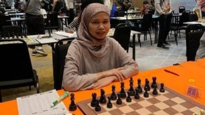 “UiTM棋后”慕哈嘉代表大马 出征棋联国际象棋世界杯