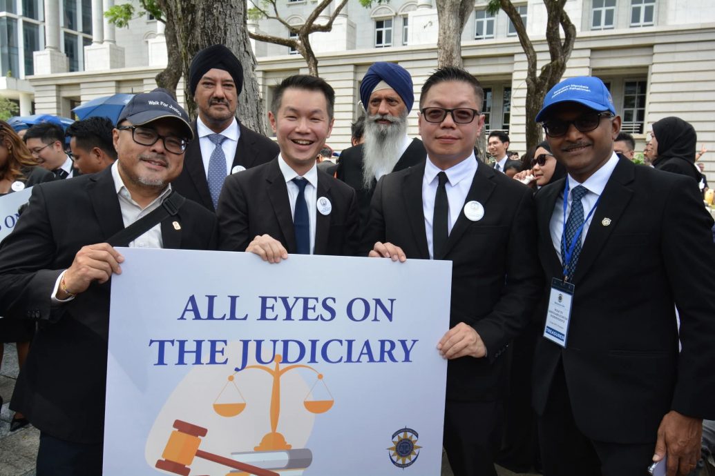 供星洲网:参与捍卫司法独立之行 郑大勇:法律人良知的回响