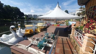 芙市政厅接4新营运商招标  湖滨公园水上活动脚车区有望重启