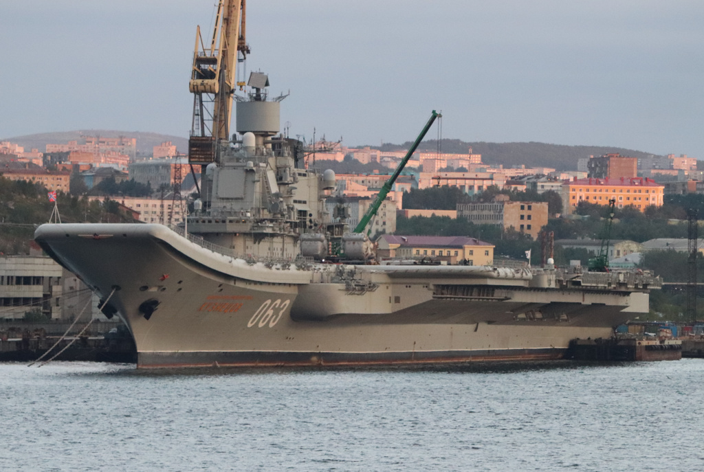 俄唯一航母被诅咒 恐怕就快除役拆解