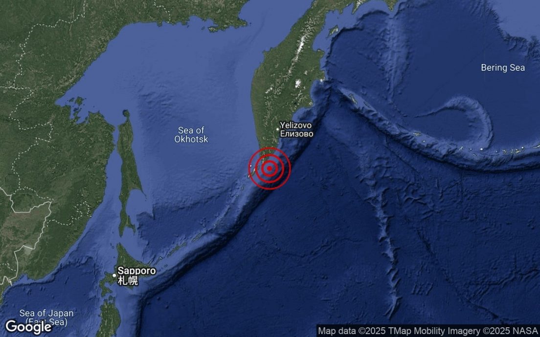 俄罗斯8级强震 气象局:大马无海啸威胁