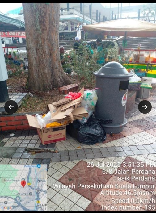 倪可敏:国盟集会者乱扔垃圾,肮脏行为非常羞耻,我们忙著收拾残局