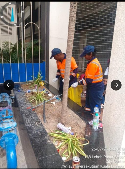 倪可敏:国盟集会者乱扔垃圾,肮脏行为非常羞耻,我们忙著收拾残局