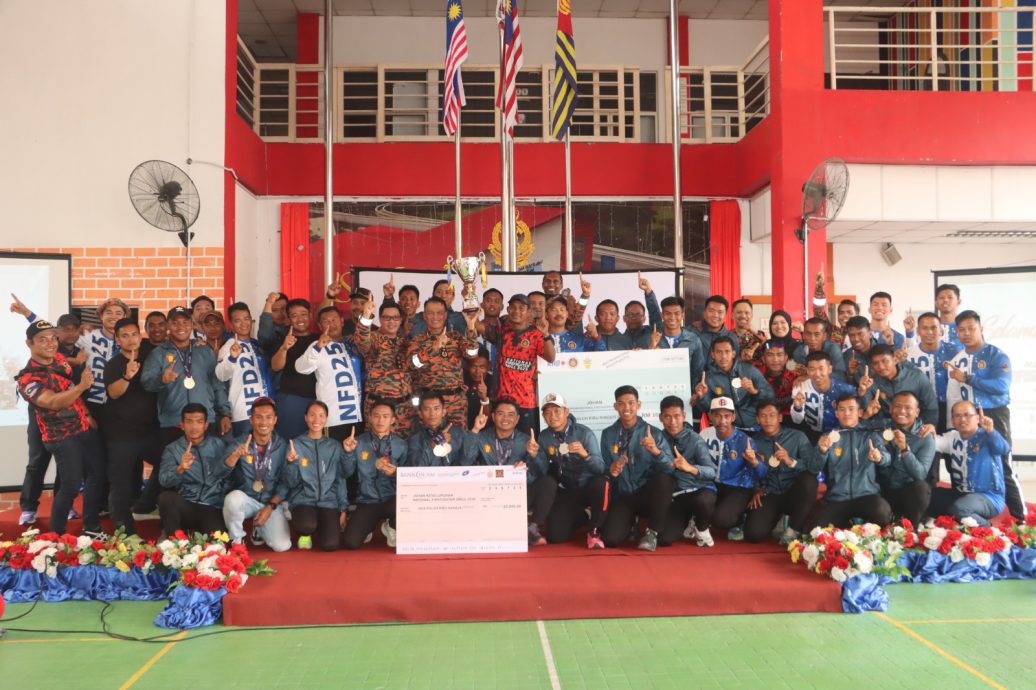 全国消拯队演习赛 吉隆坡队4金4银4铜称霸