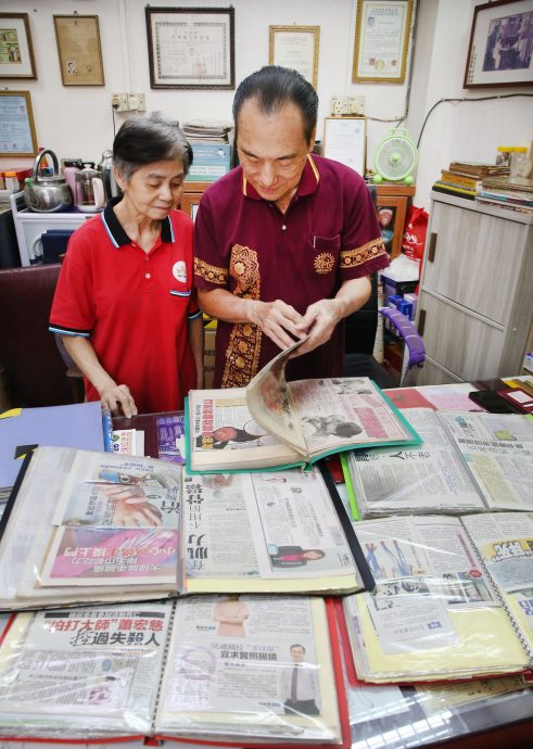 【暖势力】| 三代20人行医路 郑汉平剪报星洲43年助病人解惑