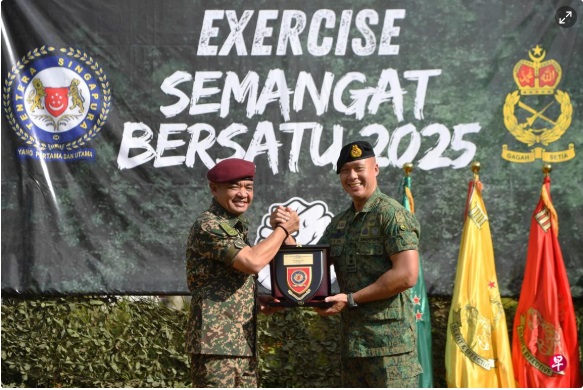 **全国综合**全国:马新武装部队联合军演 600人展现“团结精神”