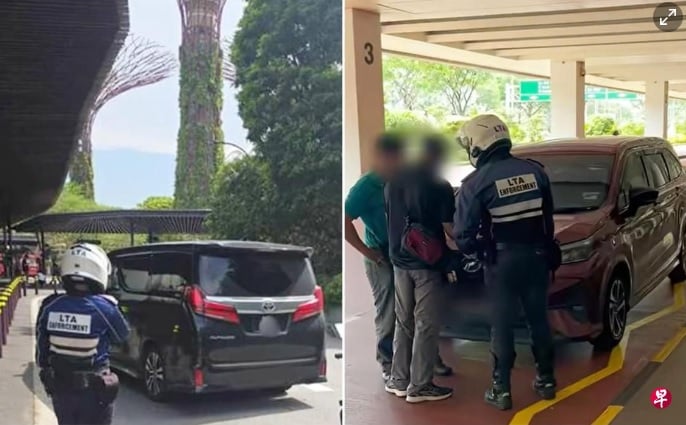 **全国综合(先供网,交大柔佛跟进)**全国:涉在狮城非法载客 22提供往返新马交通私召车司机被捉