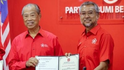 马兰区部土团党支持慕尤丁