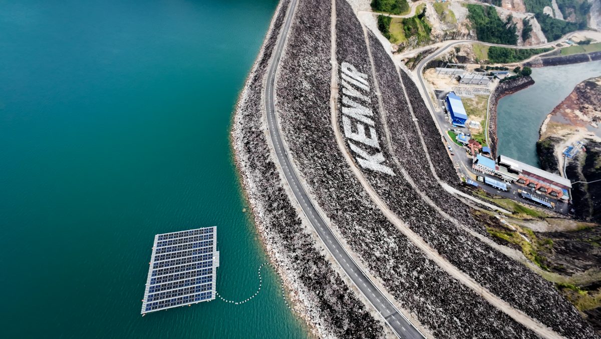 全:大马在国家能源转型路线图上,迎来重要里程碑,正式在登嘉楼启动“混合水电浮动太阳能(HHFS)项目与绿色氢能枢纽”