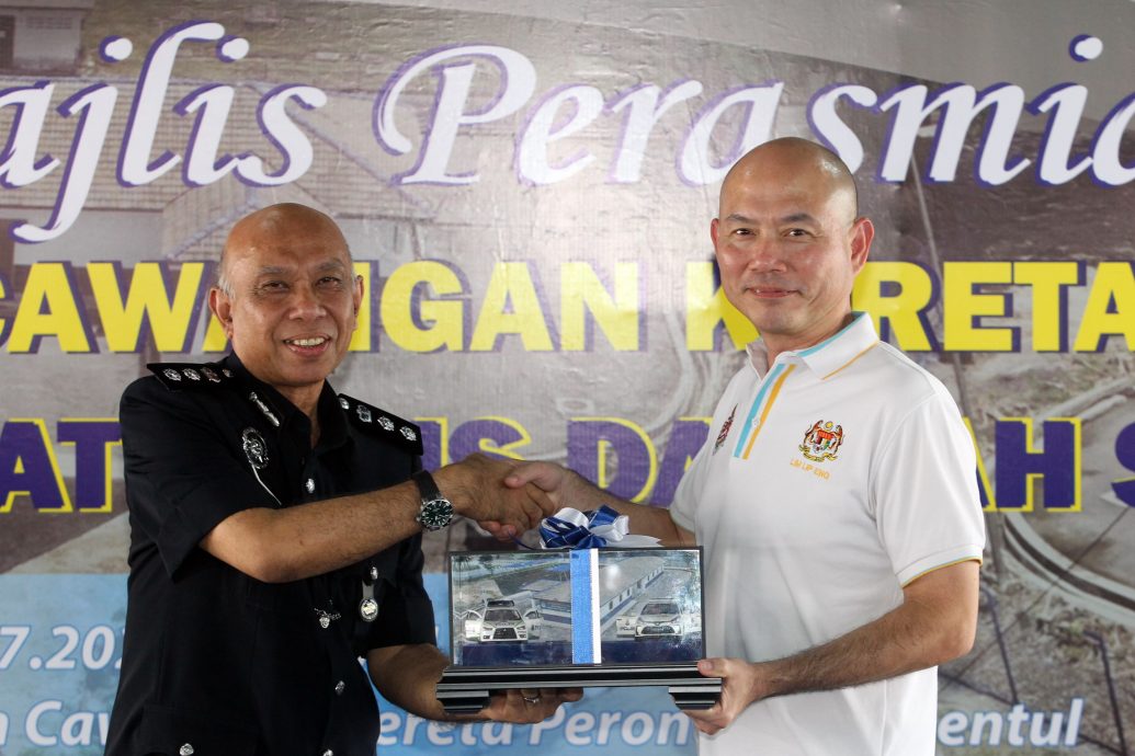 冼都警区等待半年 盼得新巡逻车基地