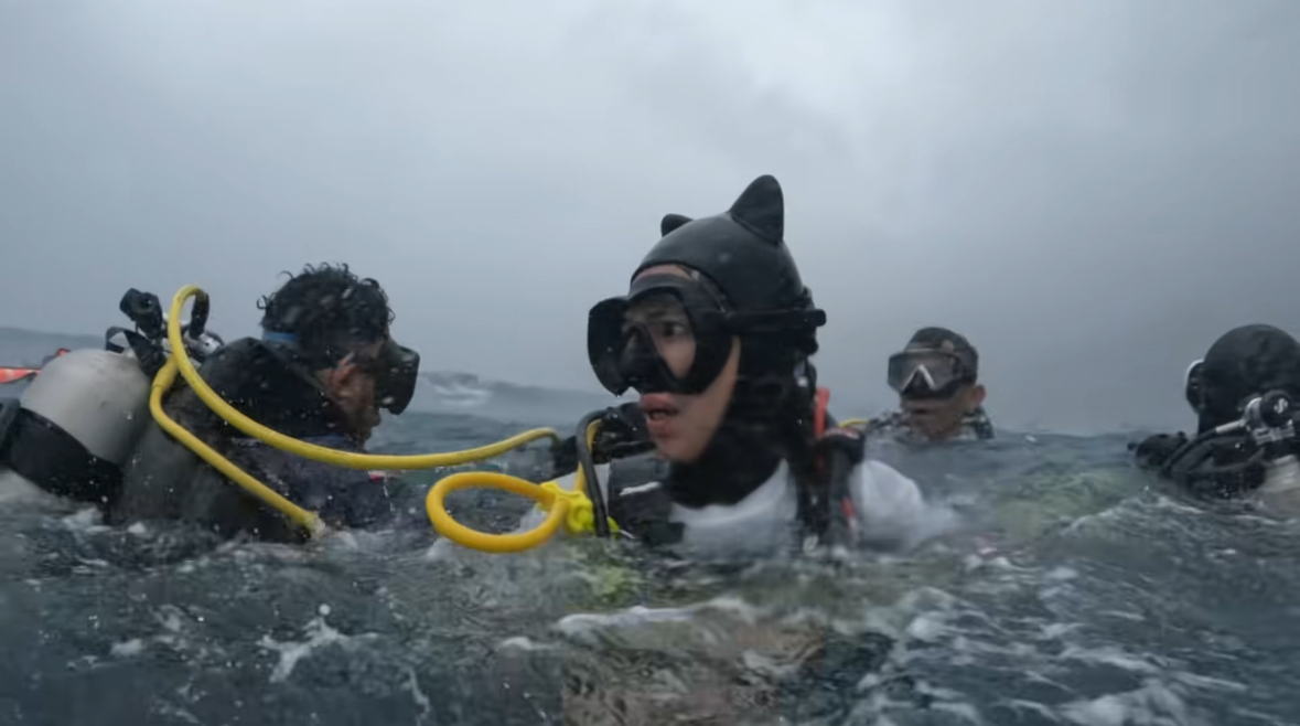  刁曼岛潜水遇暴风雨 潜水爱好者：差点被淹死