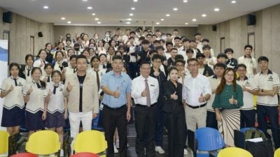 别让户头变成“犯罪工具”！波中法律讲座为学生敲响警钟