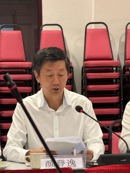 华总改选| 颜登逸宣布竞选署理总会长