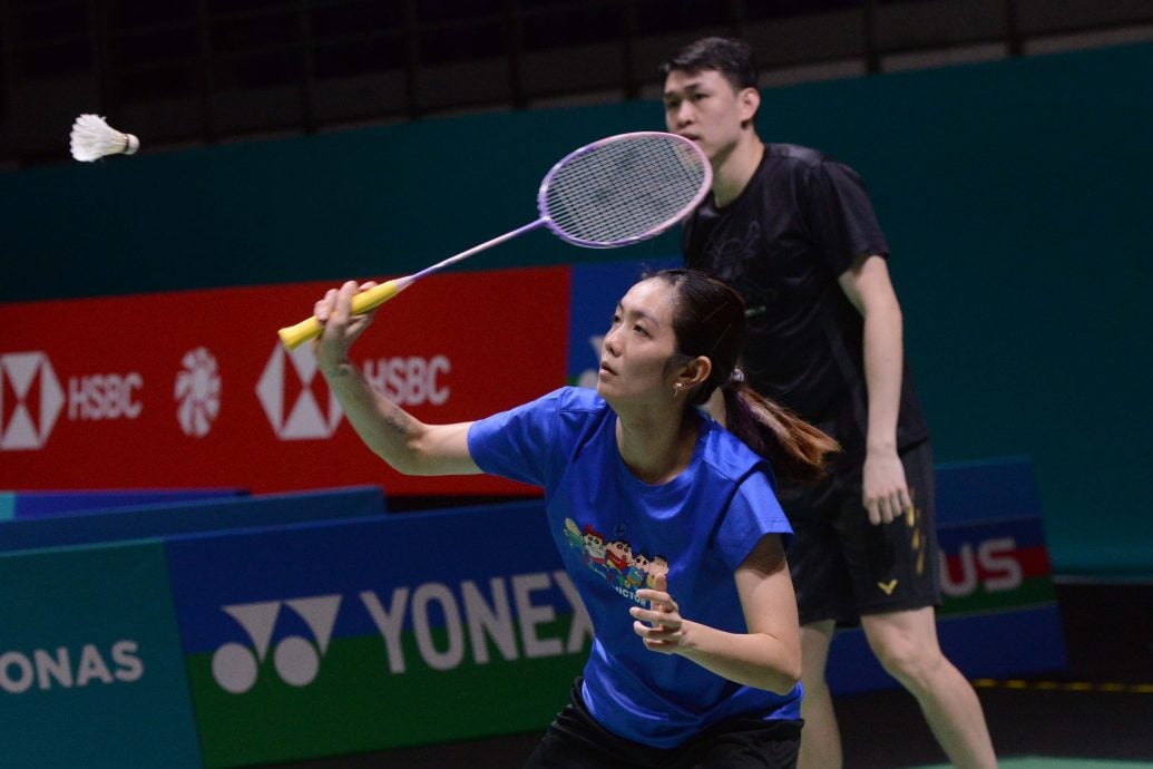 协助备战巴黎世界羽球赛  赖沛君赴法国队担任陪练