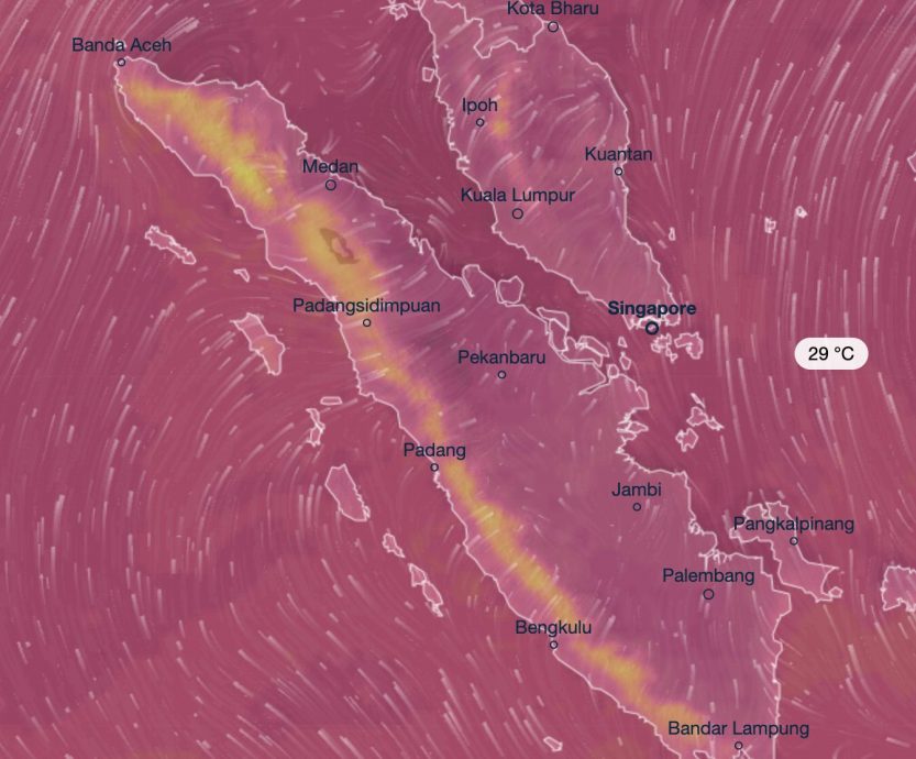 印尼林火+季候风 国内多地空污恶化 