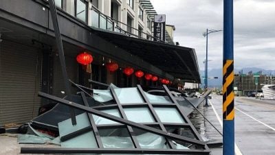台风丹娜丝袭台 灾情2270件 2死334伤